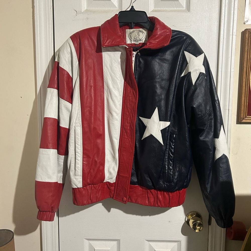 Vintage Panos Seretis New York Leather Jacket